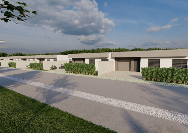 Exkluzívne ponúkame na predaj novostavby 4izb RD + garáž, v radovej zástavbe v novovybudovanej lokalite v Nebojsi